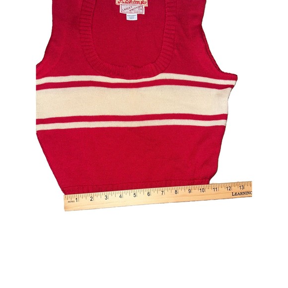 Lasley Knitting Co. New Wool sweater vest Vintage 1940's  /1950s RARE - Picture 6 of 6